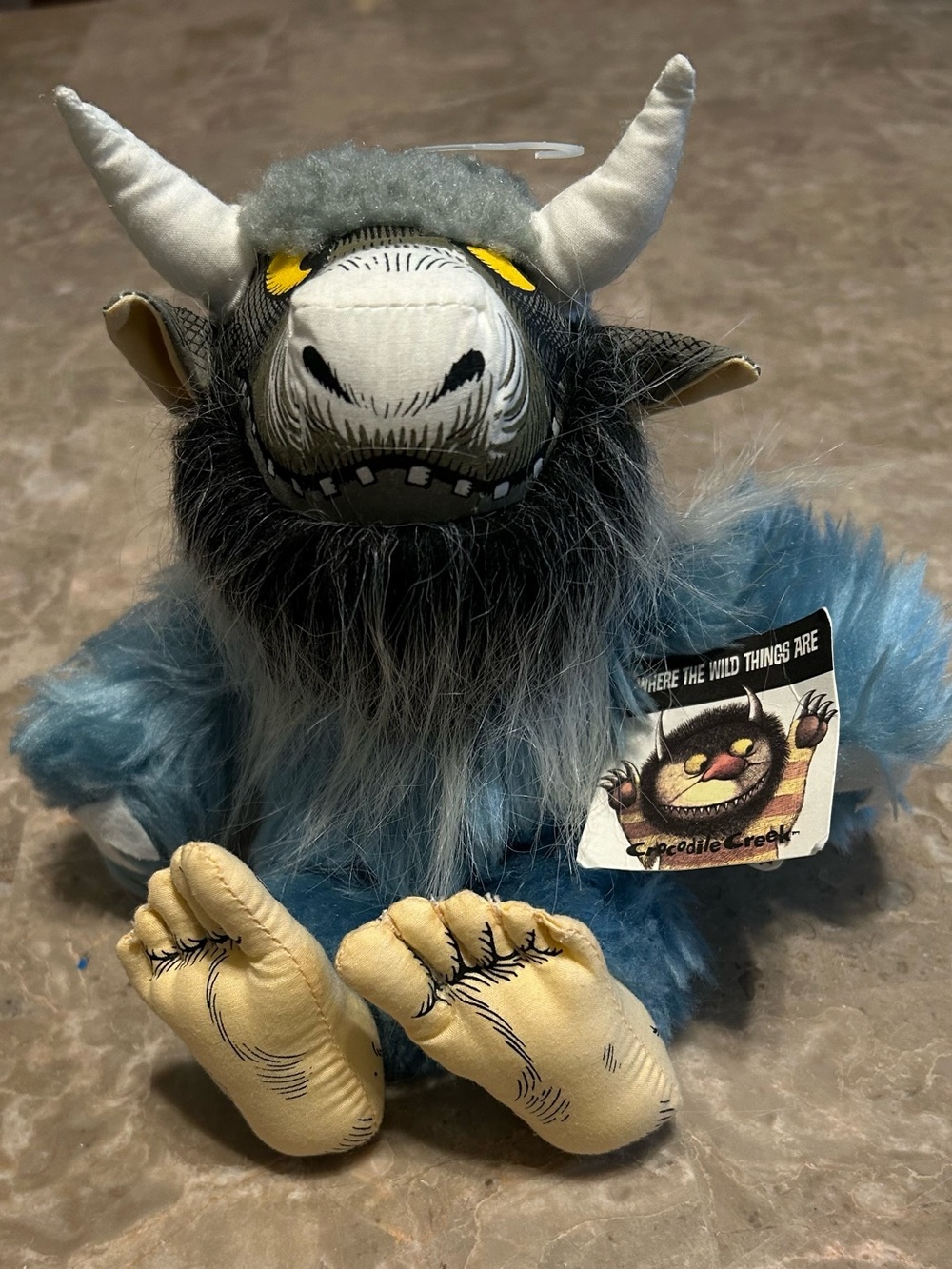 NWT Crocodile Creek Where The Wild Things Are Bernard Plush 7"
Vintage 1980’s